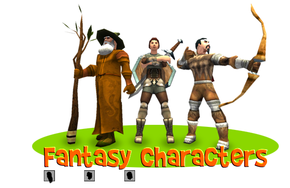 Frogames Fantasy Characters